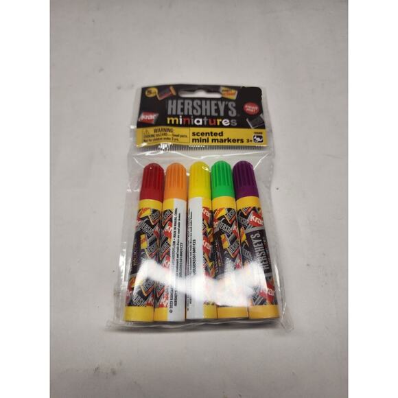 Hersheys Miniatures Scented Markers 5-Count - Picture 1 of 2